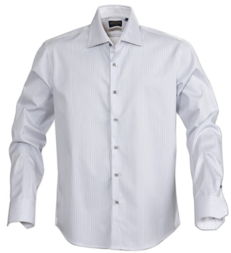 Picture of James Harvest Mens Reno Stripe Shirt 100% Combed Cotton